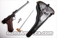 1917 DWM ARTILLERY LUGER / RIG  Luger Pistols