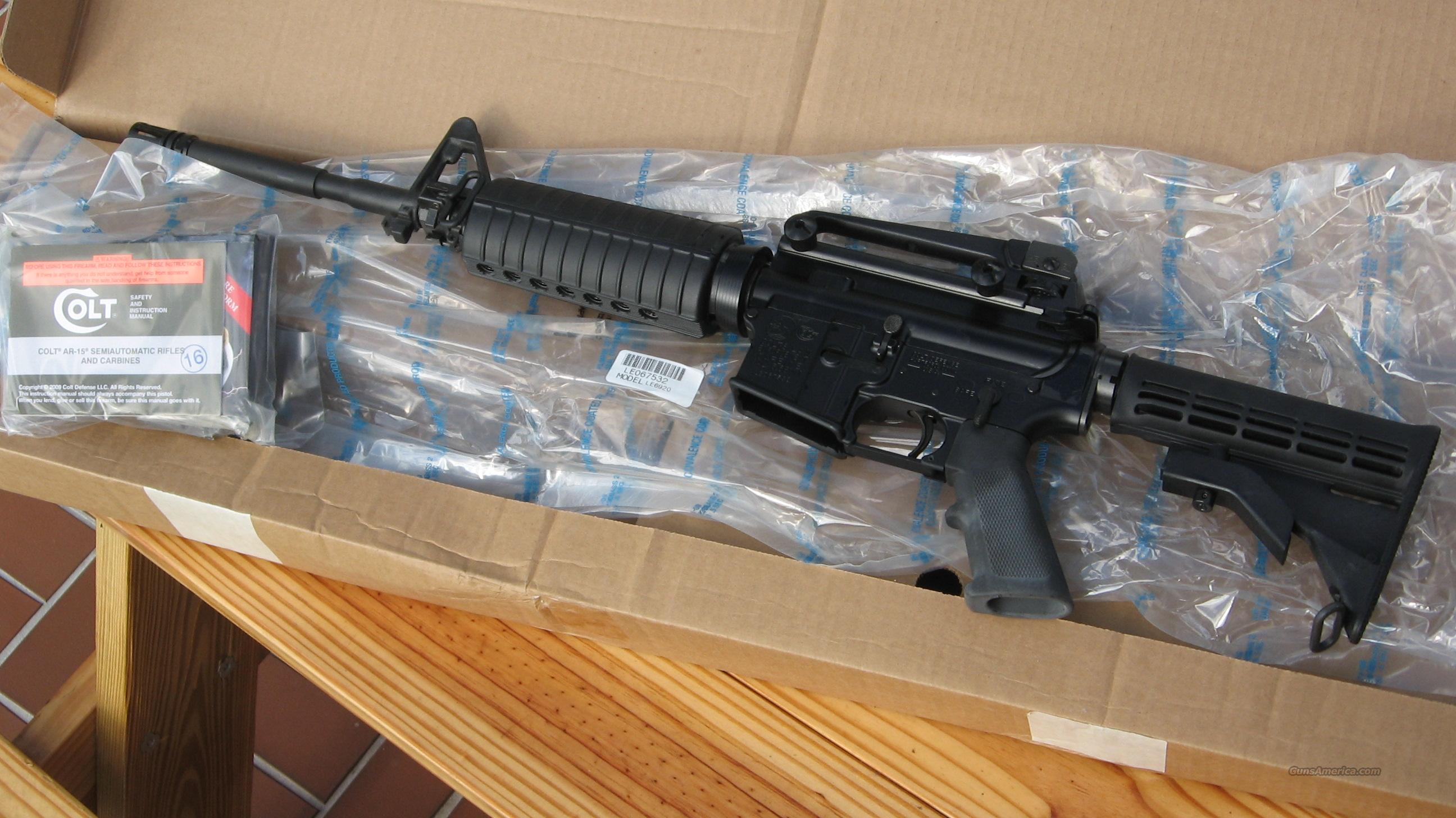 COLT LE 6920 MARKED "COLT LAW ENFORCEMENT CARBI... for sale