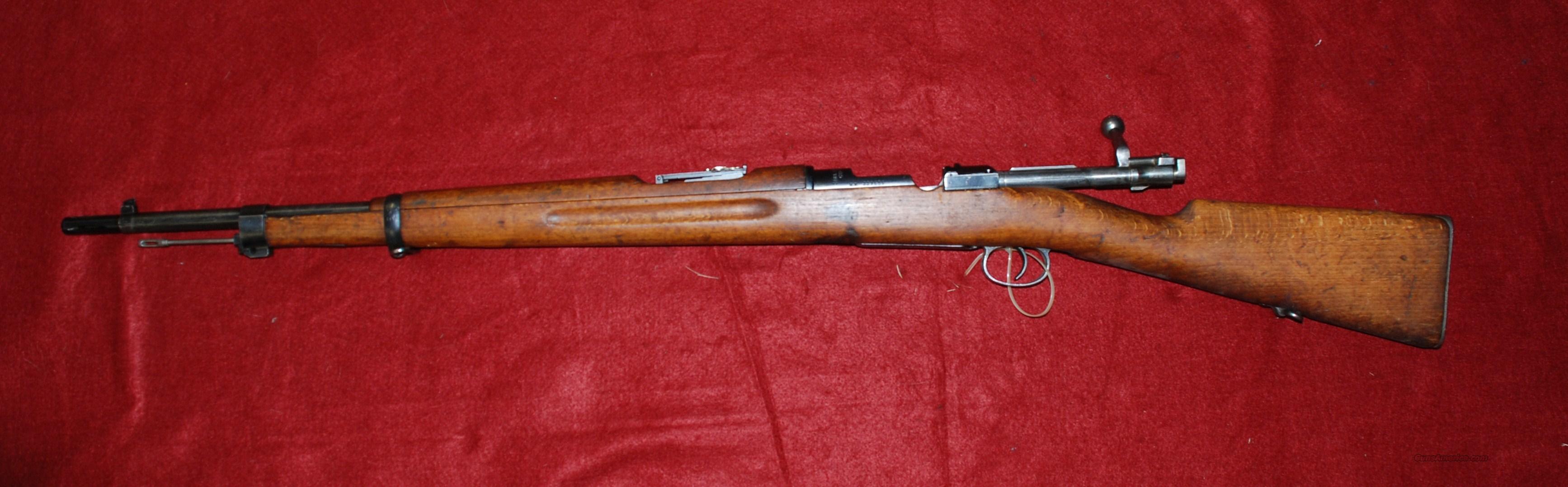 Swedish Mauser M38 Bent Bolt Micro. Sights