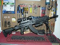 Saiga "AK 47 Operators Tactical" Package; 4X32 R/G Mil-Dot Reticle, Tactical Bi-Pod  Saiga Rifles