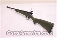 Savage Rascal Green, .22 LR NEW 22  Savage Rifles > Accutrigger Models > Sporting
