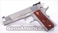 Springfield Stainless Steel Target Loaded 1911 45 ACP  Springfield Armory Pistols > 1911 Type