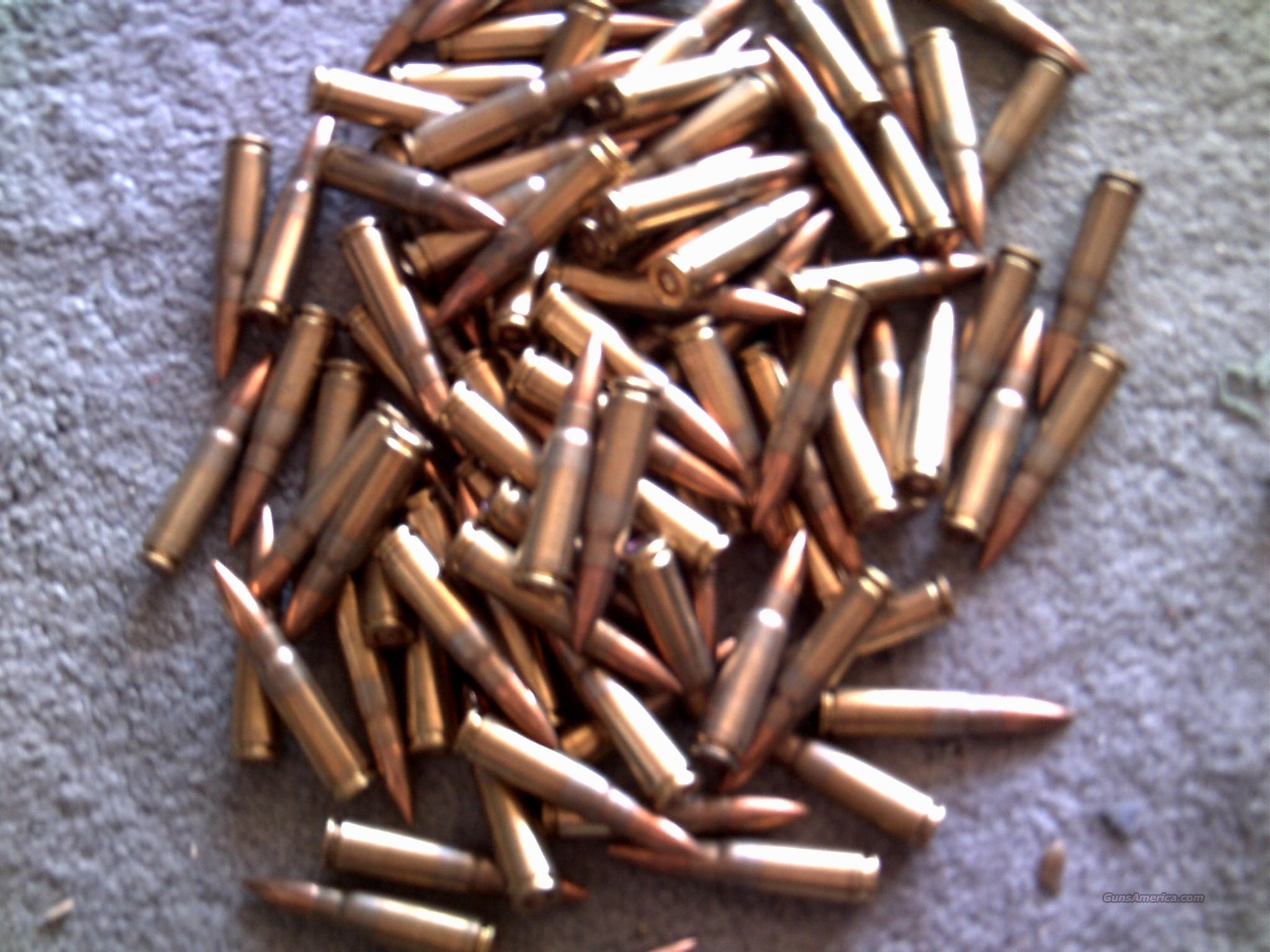 7.62 X 39 BRASS AMMO ( not steel case )