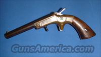 Frank Wesson Brass 22 Cal. Boot Pistol  Antique (Pre-1899) Pistols - Ctg. Misc.