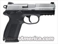 FNX-9 SS/Blk 9 MM 17+1 Accessory Rail  FNH - Fabrique Nationale (FN) Pistols > FNP