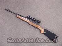 Ruger Mini 14 Wood Stock with Scope 223 Used  Ruger Rifles > Mini-14 Type