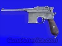 Mauser Broomhandle 9MM  Mauser Pistols
