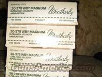 Weatherby 30-378 mag. 200 gr  Ammunition