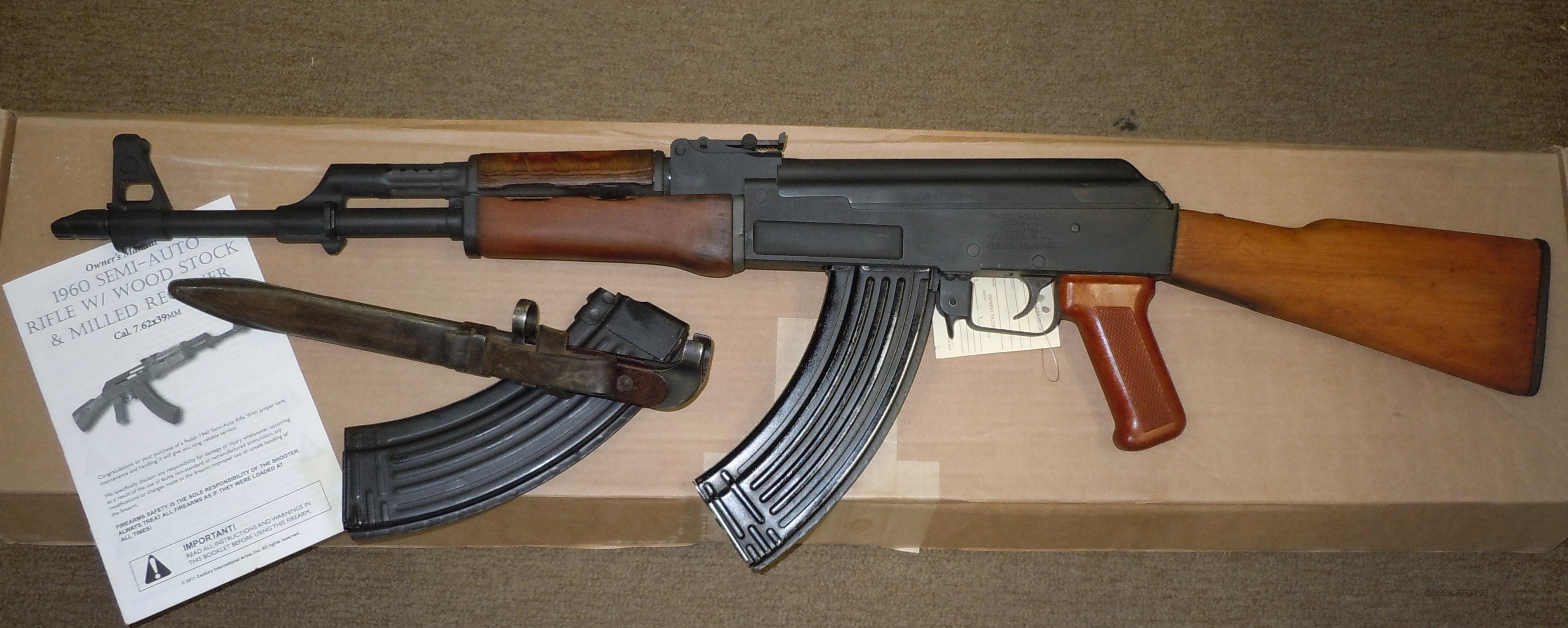 CENTURY ARMS 1960 7.62X39 AK47 RIFLE *MILLED P... for sale