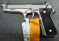 BERETTA 92FS INOX 9MM PISTOL STAINLESS, ITALIAN MANUFACTURE  Beretta Pistols > Model 92 Series