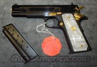COLT GOVERNMENT MODEL 02991 38 SUPER 1911 STYLE PISTOL, LIMITED EDITION, GOLD ACCENTS  Colt Automatic Pistols (1911 & Var)