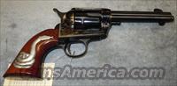 CIMARRON SA FRONTIER 4.75" 45 COLT REVOLVER W/ MAN WITH NO NAME GRIPS  Cimmaron Pistols