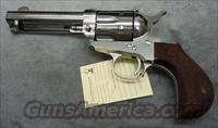 CIMARRON (PIETTA) THUNDERBALL 45 LONG COLT SA REVOLVER W/ 4.75" BARREL, STAINLESS FINISH, PRE-WAR EXTRACTOR, & BIRD'S HEAD GRIP  Cimmaron Pistols