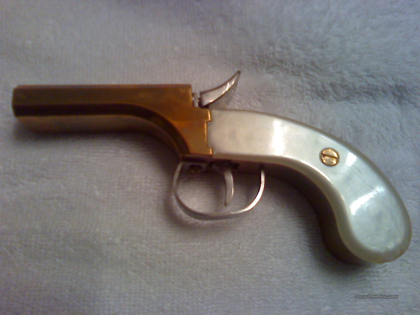 Snake Eyes/ Double Barrel Black Powder Pistol for sale