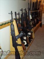 AK-47 GP- WASR-10/63 7.62x39 Black But Stock & Front hand grip & Crome Lined Barrel & one 30rd mag$575.00  AK-47 Rifles (and copies) > Full Stock
