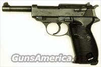 Walther P.38 WWII German 9mm Service Pistol, matched magazine  Walther Pistols > Pre-1945 > P-38
