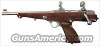 RARE & WONDERFUL WICHITA ARMS CLASSIC SILHOUETTE SINGLE SHOT PISTOL IN .223 REM WITH SILVER FINISH AND GORGEOUS ENGRAVING AND EXTRA FANCY WALNUT STOCK!!  Custom Pistols > Other
