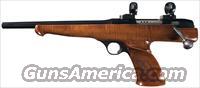 RARE & WONDERFUL WICHITA ARMS CLASSIC SILHOUETTE SINGLE SHOT PISTOL IN 7MM PPC IMPROVED, IN A CLASSY WALNUT PRESENTATION CABINET  Custom Pistols > Other