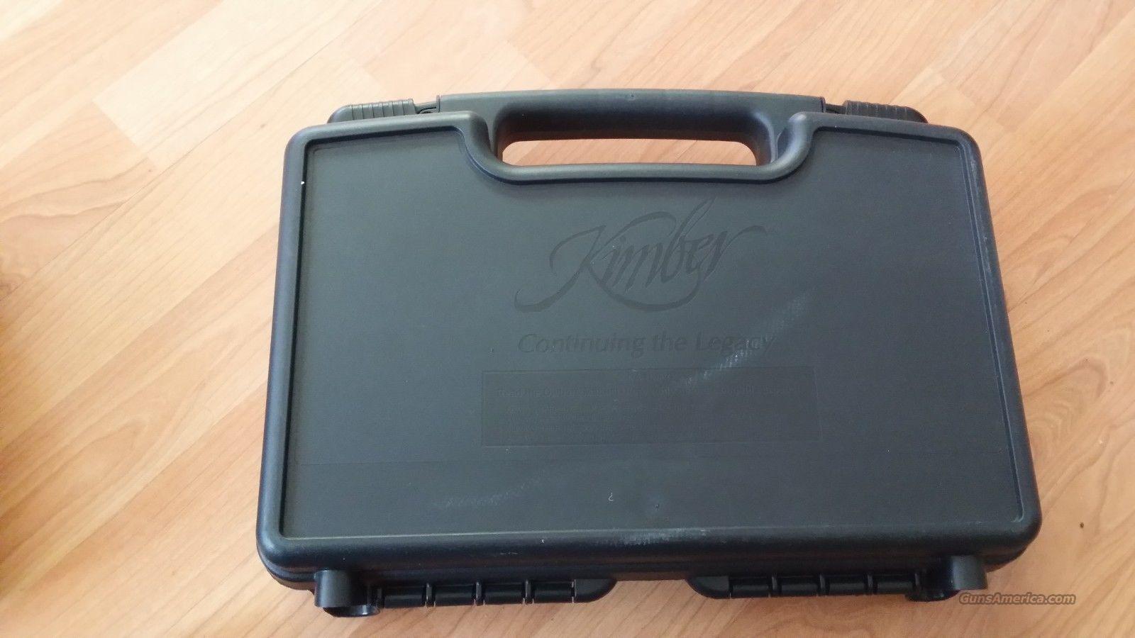 Kimber Arms Hard Pistol Case for sale