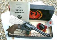 Ruger Single 6 3 Screw, 6.5" Box Manual  Ruger Single Action Revolvers > Single Six Type