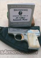 Browning Baby Lightweight Nickel 25acp  Browning Pistols > Hi Power