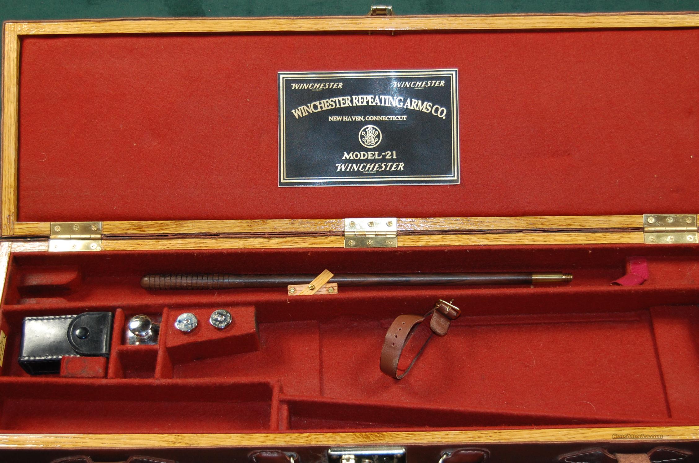 Winchester model 21 case for sale