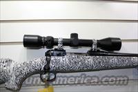SAVAGE 11 PACKAGE GUN IN CUSTOM ZEBRA FILM DIP  Savage Rifles > Accutrigger Models > Sporting