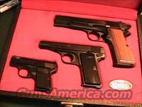 Belgium Browning 3 Pistol Set 9mm 32acp 25acp  Browning Pistols > Hi Power