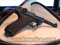 Luger 1920 Comm. .30 cal.  Luger Pistols