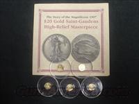 1907 $20 Gold Saint-Gaudens (10mm)  Coins