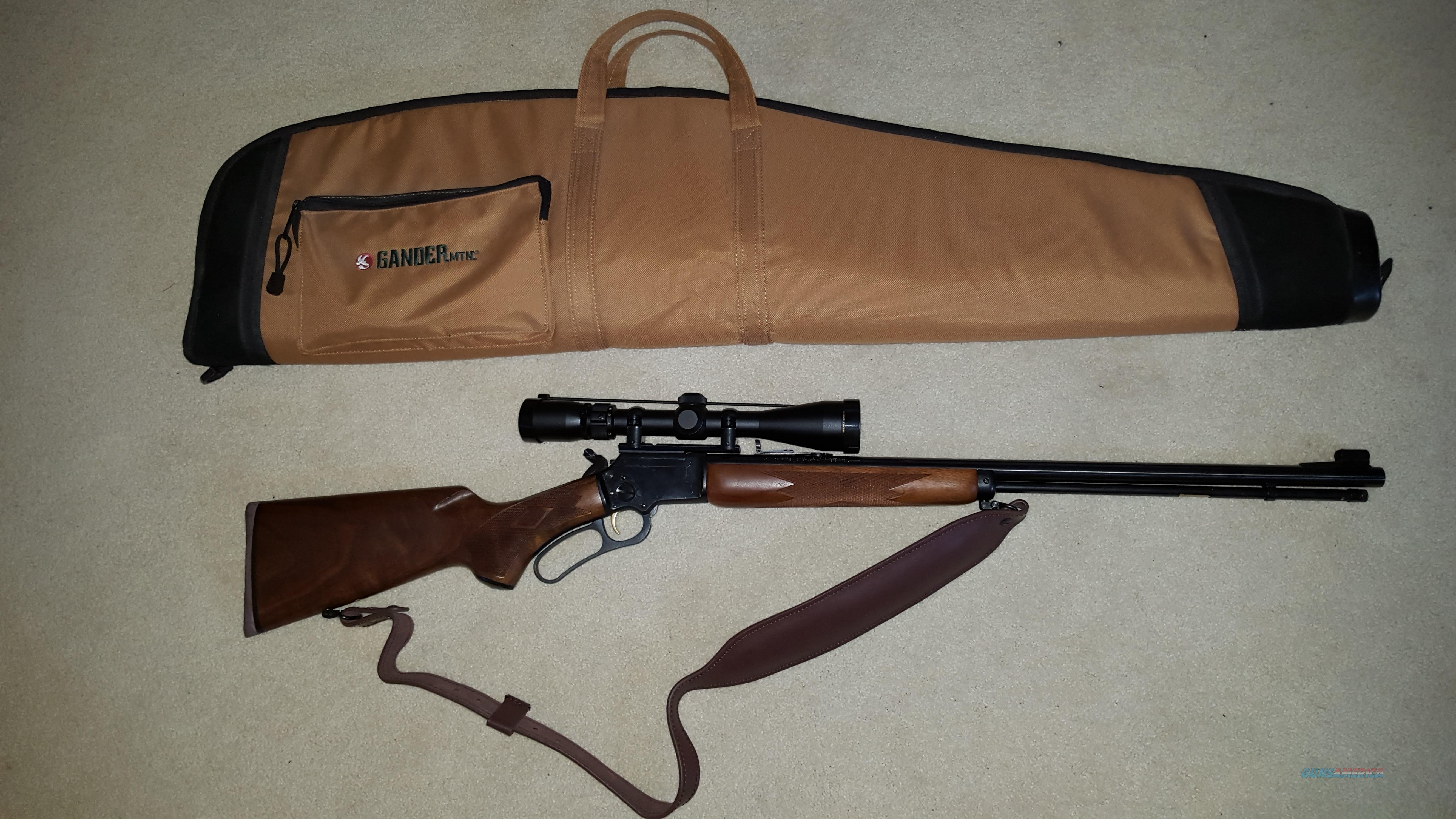 Lever Action Rifle with Scope, Shooter's Sling... for sale