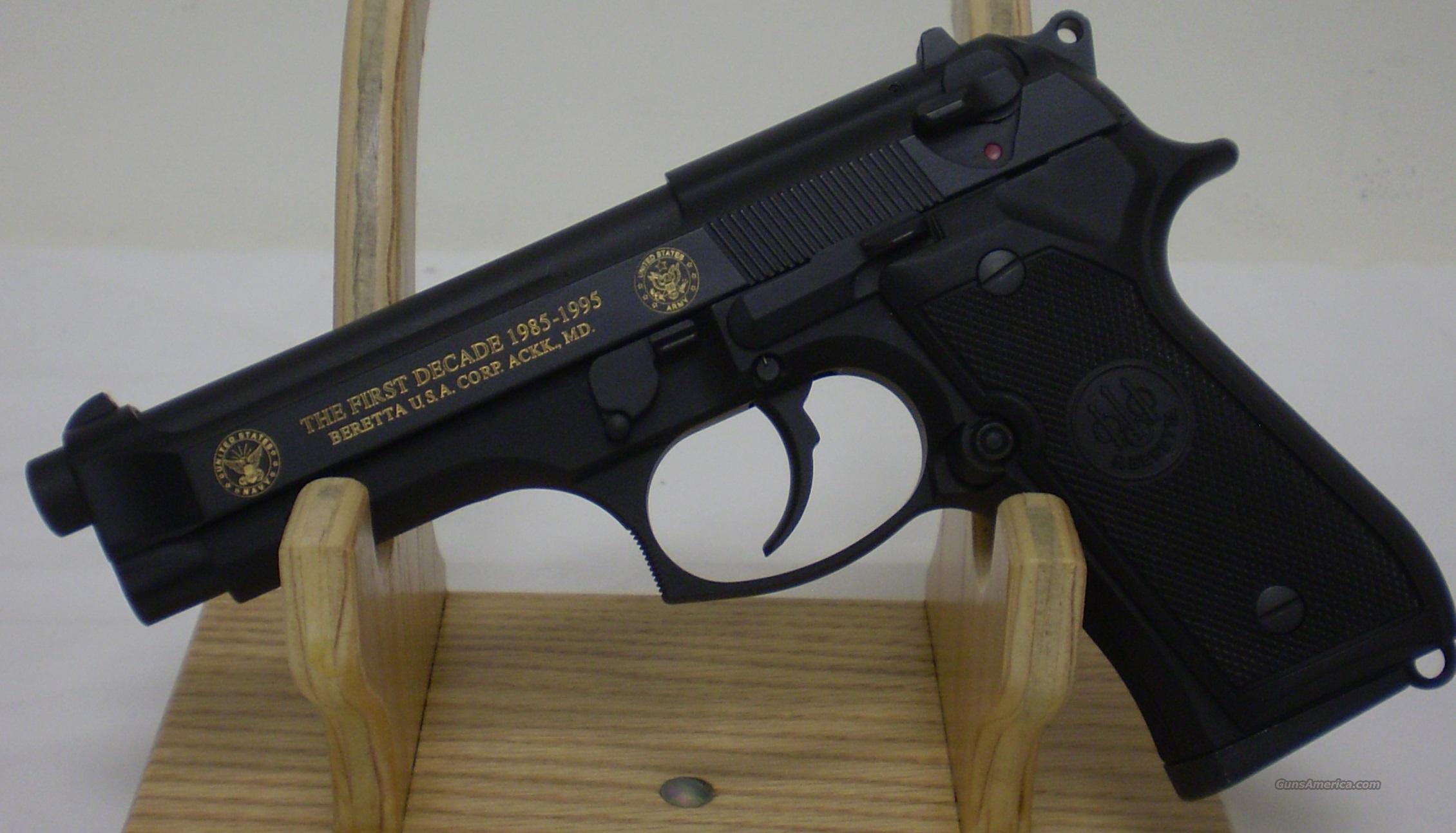Beretta Military Limited Edition 1985 1995 M9 92FS 9MM For Sale 927834337 