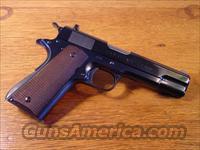 Colt Commercial Ace - First Year Production  Colt Automatic Pistols (22 Cal.)