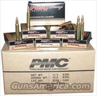 PMC Bronze 223 5.56 1000 rd Case FMJ BT 55 gr .223 No CC Fees  Ammunition