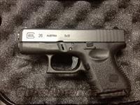 Glock 26 Gen3 9mm 10+1 NEW w/ 3 10 rd mags and range bag  Glock Pistols > 26/27