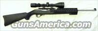 Ruger 10/22 22 LR Stainless with rails and scope  Ruger Rifles > 10-22