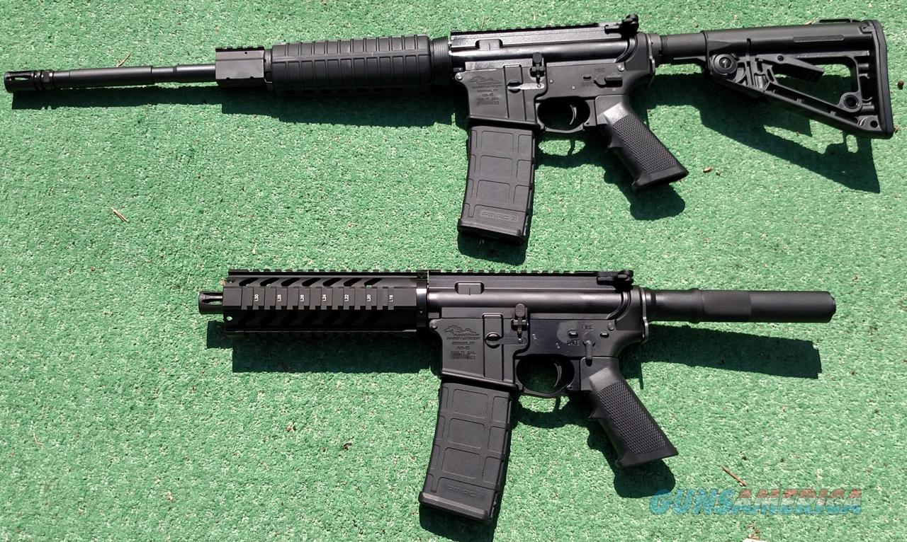 AR15 Rifle AND AR15 Pistol Combo Matched Set for sale