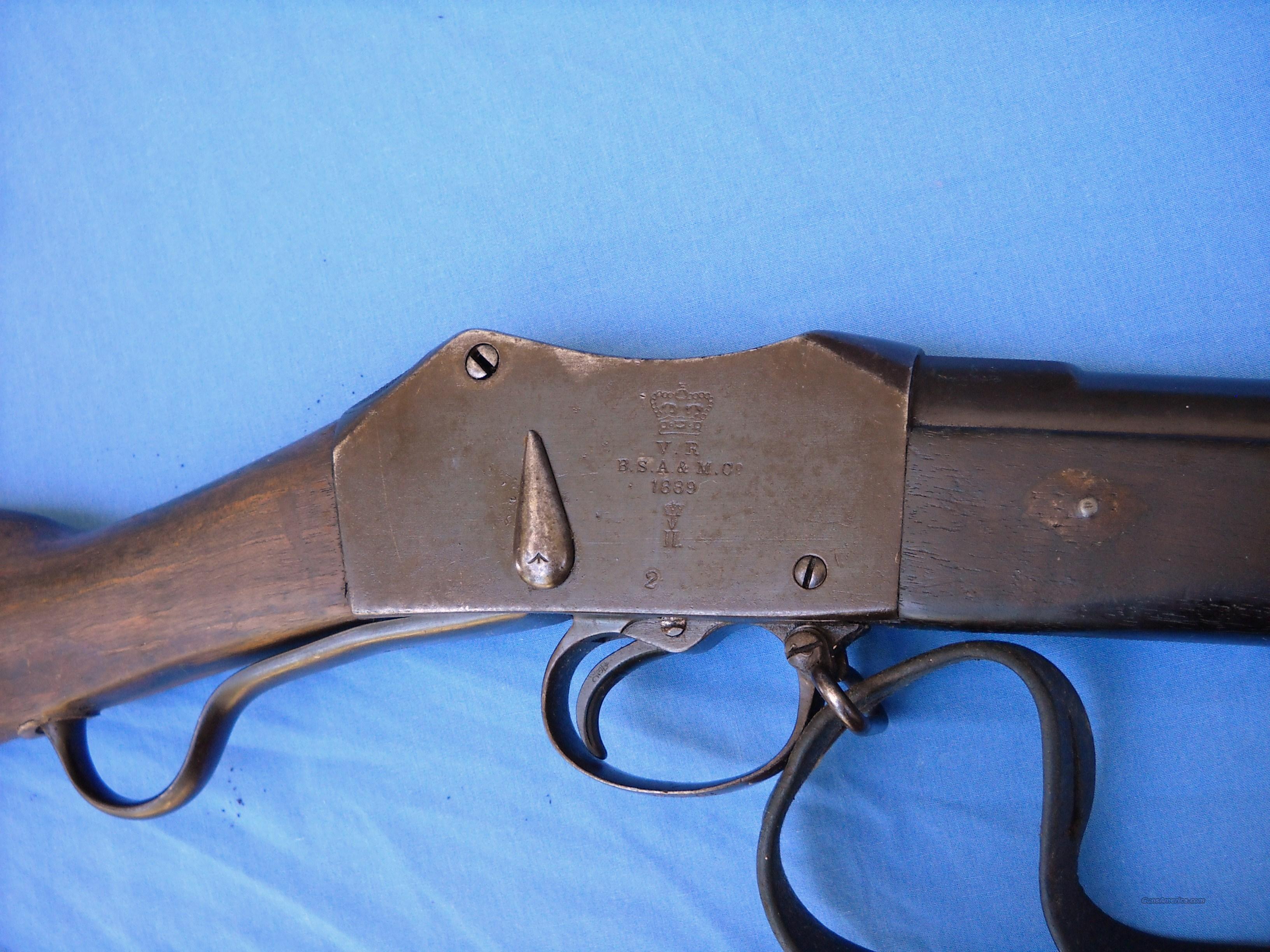 1889 martini henry BSA .450.577 for sale
