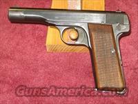  FN 1922 - 7.65mm WWll  FNH - Fabrique Nationale (FN) Pistols > Pre-War