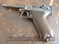 Vintage P08 German Erfurt Luger 1918 P-08 9mm  Luger Pistols