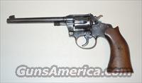 Colt Police Positive Target Model (First Issue)  Colt Double Action Revolvers- Pre-1945