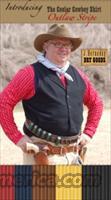 Cowboy Cooler Shirt Size 3XL Brown and Gold  Cowboy Action/Western