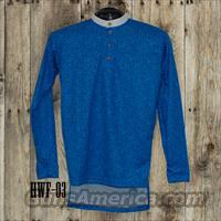 Cooler Cowboy Shirt Size XL Blue Wildflower  Cowboy Action/Western