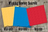 Cowboy Cooler Scarf Gold Wildflower  Cowboy Action/Western