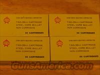 Chinese Norinco 7.62X39 Steel Core Ammunition Ammo  Ammunition