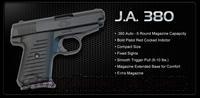 JIMENEZ ARMS .380 AUTO, BLACK FREE SHIPPING    Guns > Pistols > Jennings Pistols