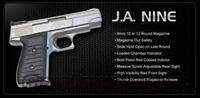JIMENEZ ARMS 9mm, CHROME --FREE SHIPPING    Guns > Pistols > Jennings Pistols