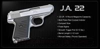 JIMENEZ ARMS .22 LR, CHROME --FREE SHIPPING    Guns > Pistols > Jennings Pistols