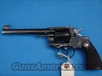 COLT 38 OFFICER'S MODEL (SECOND ISSUE)  Colt Double Action Revolvers- Pre-1945
