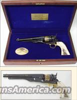 COMMORATIVE CAVALRY 1860 COLT SET  Colt Commemorative Pistols